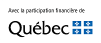 Avec la participation financière du gouvernement du Québec.